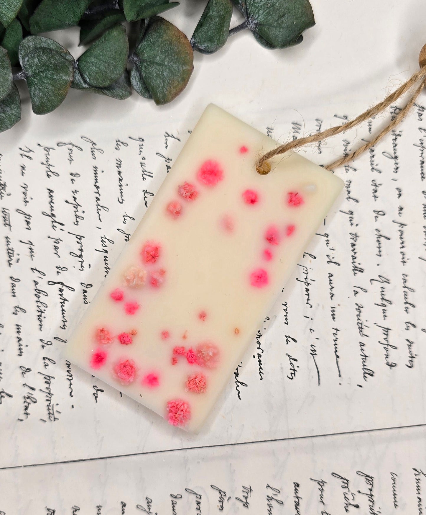 Suspension Parfumée Balance - Fleur de coton - Unique exemplaire