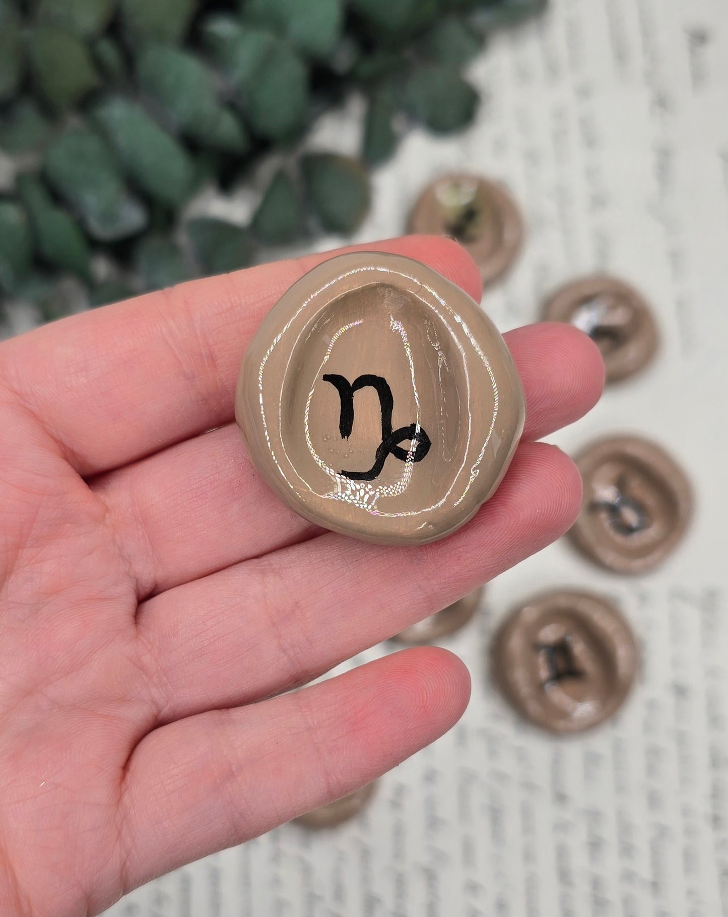 Pierre Anti-Stress Astro — Talisman de Poche Artisanal - un seul exemplaire