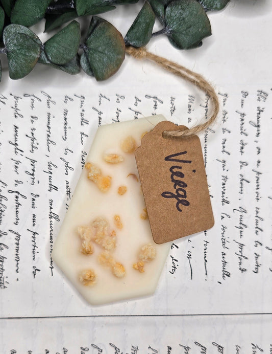 Suspension Parfumée Vierge - Fleur de coton - Unique exemplaire