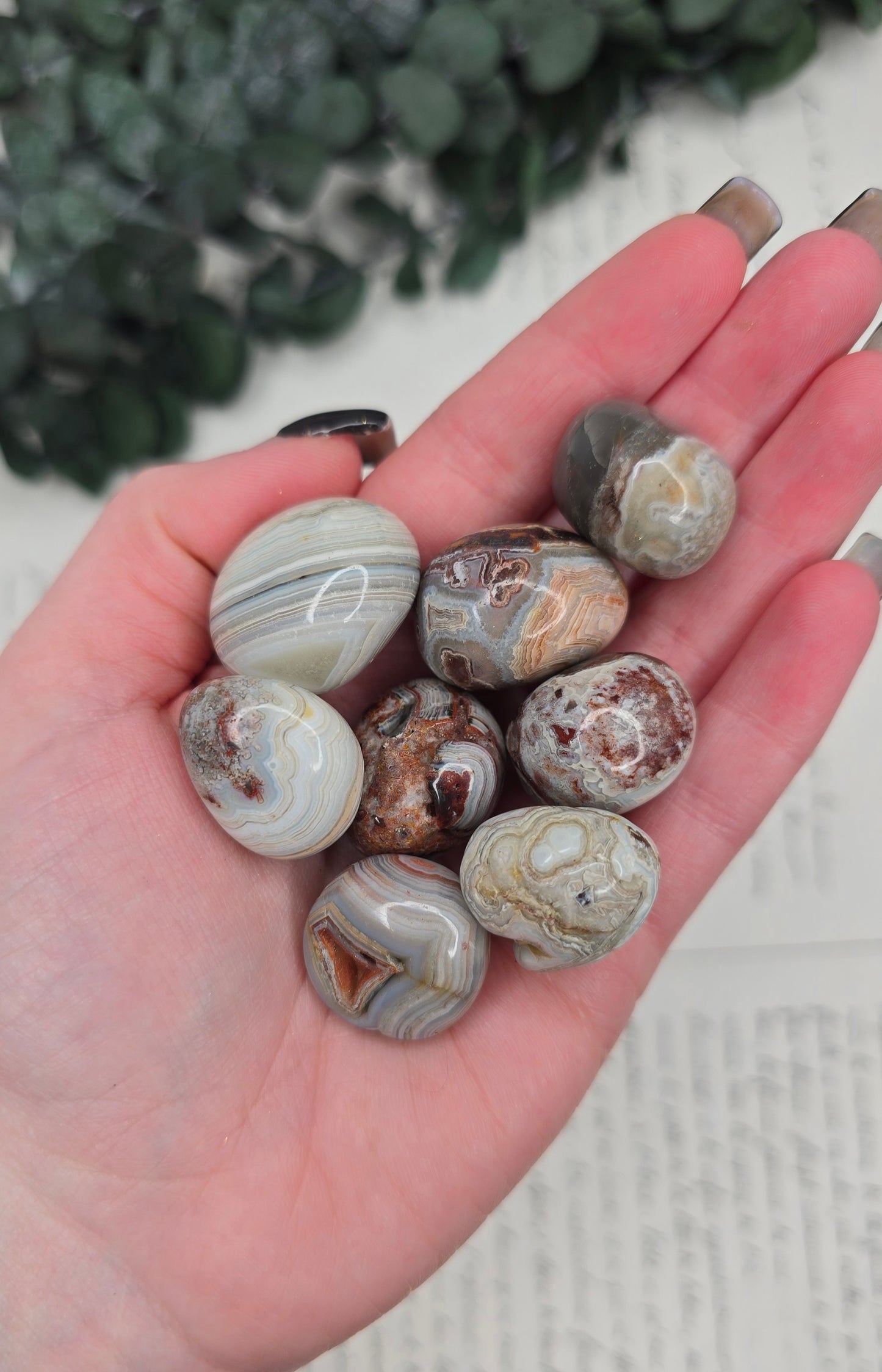 Agate Crazy Lace Rouge du Mexique – Qualité AA