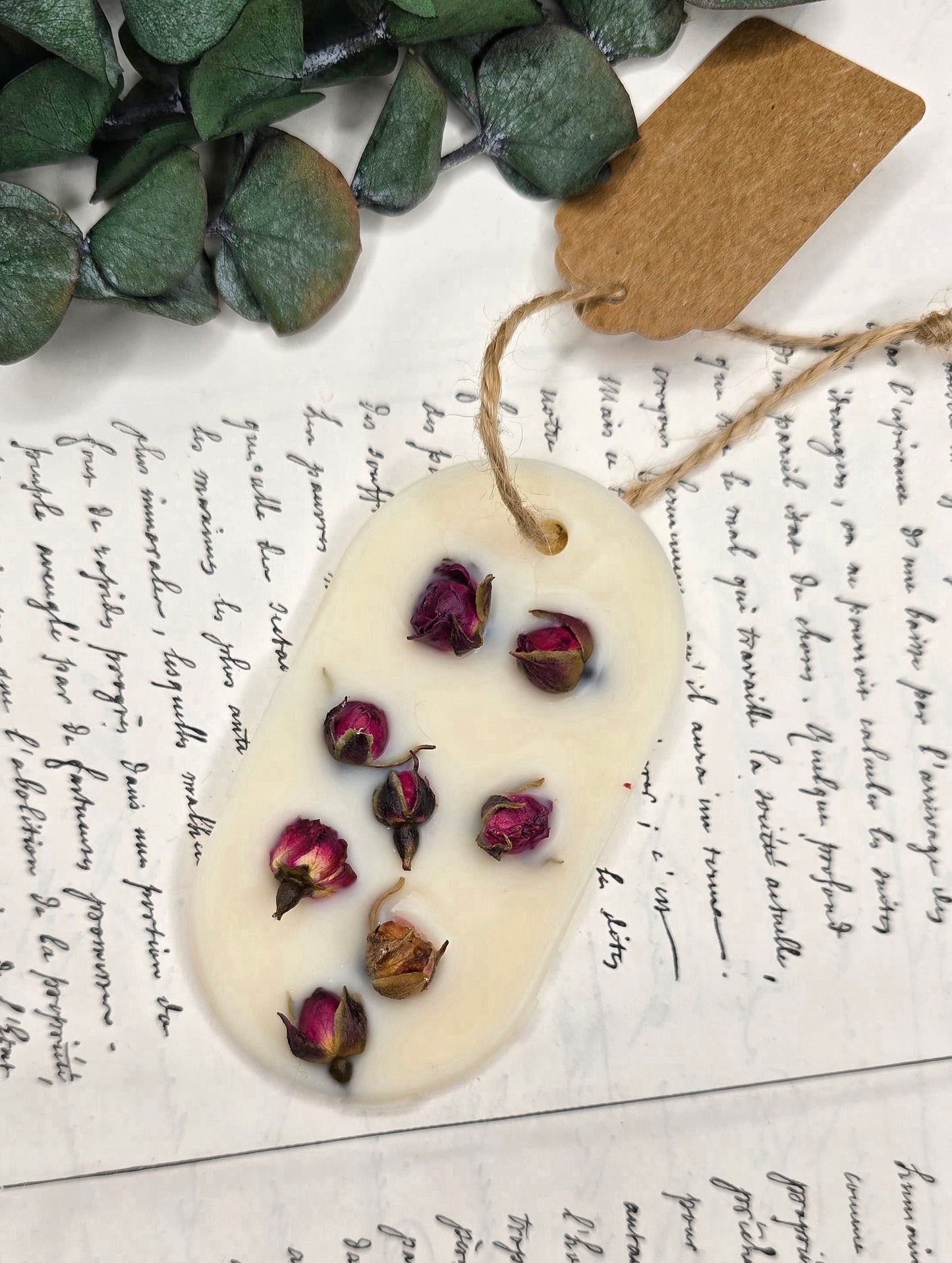 Suspension Parfumée Taureau - Fleur de coton - Unique exemplaire