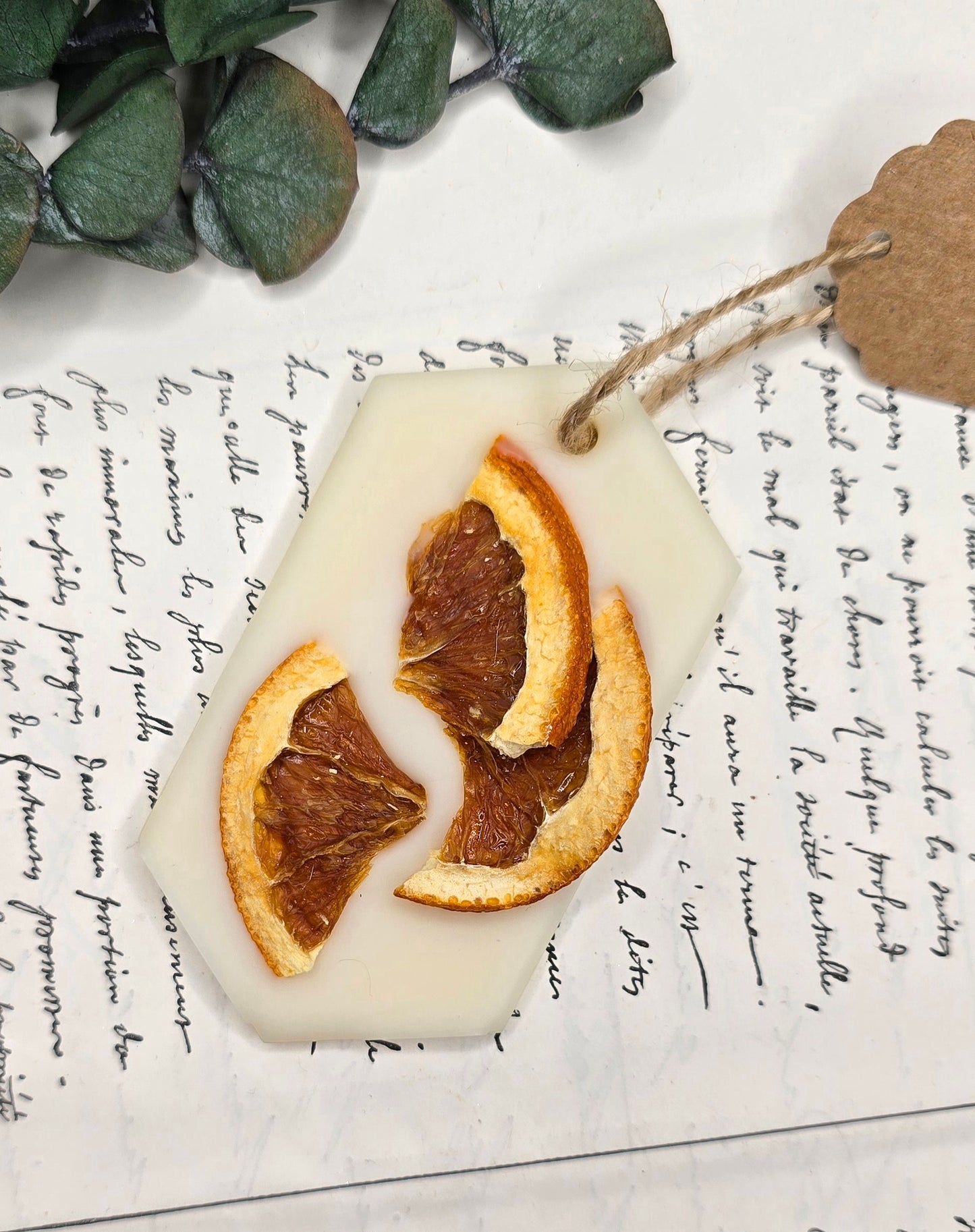 Suspension Parfumée Lion - Fleur de coton - Unique exemplaire