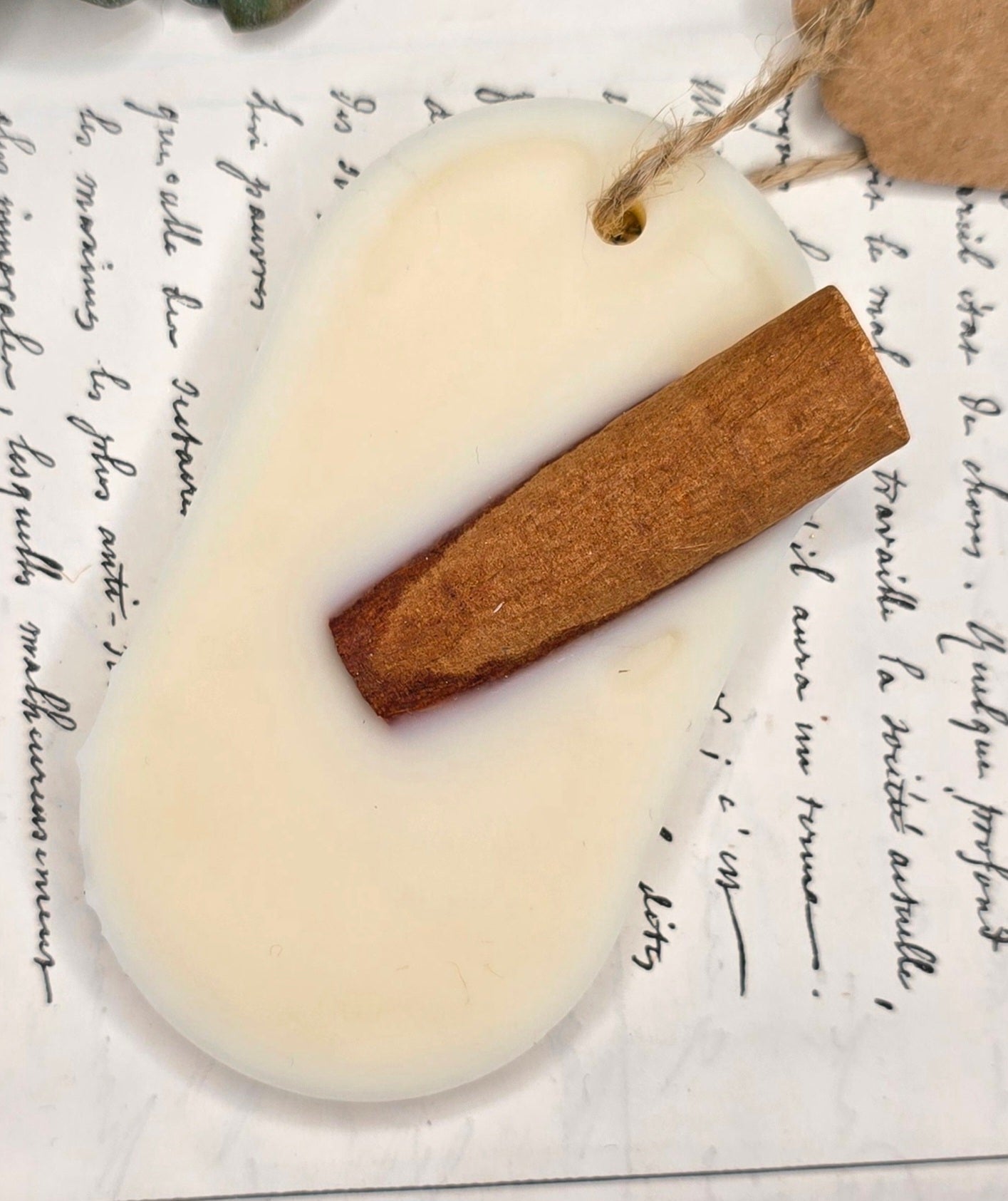 Suspension Parfumée Bélier - Fleur de coton - Unique exemplaire