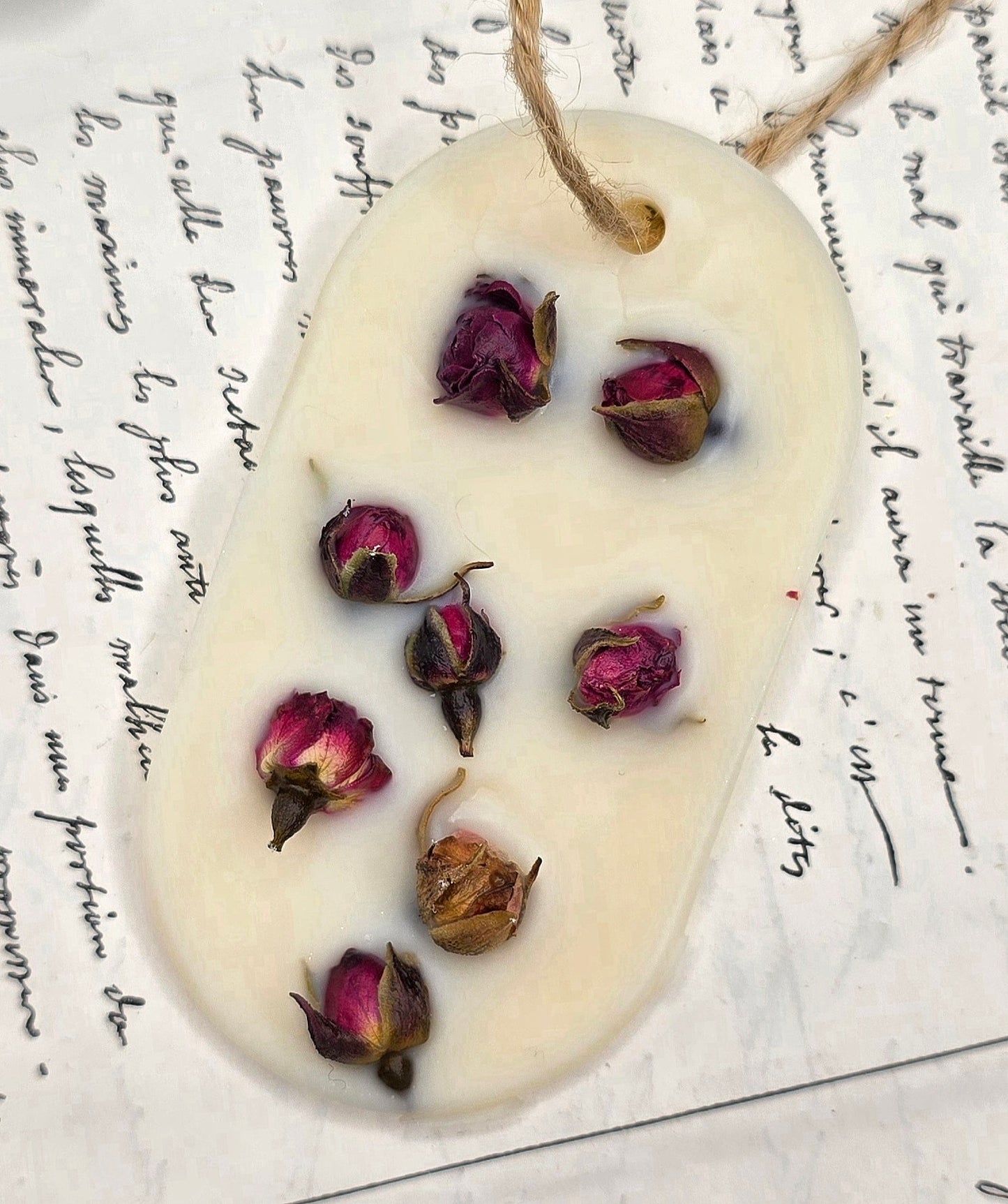 Suspension Parfumée Taureau - Fleur de coton - Unique exemplaire