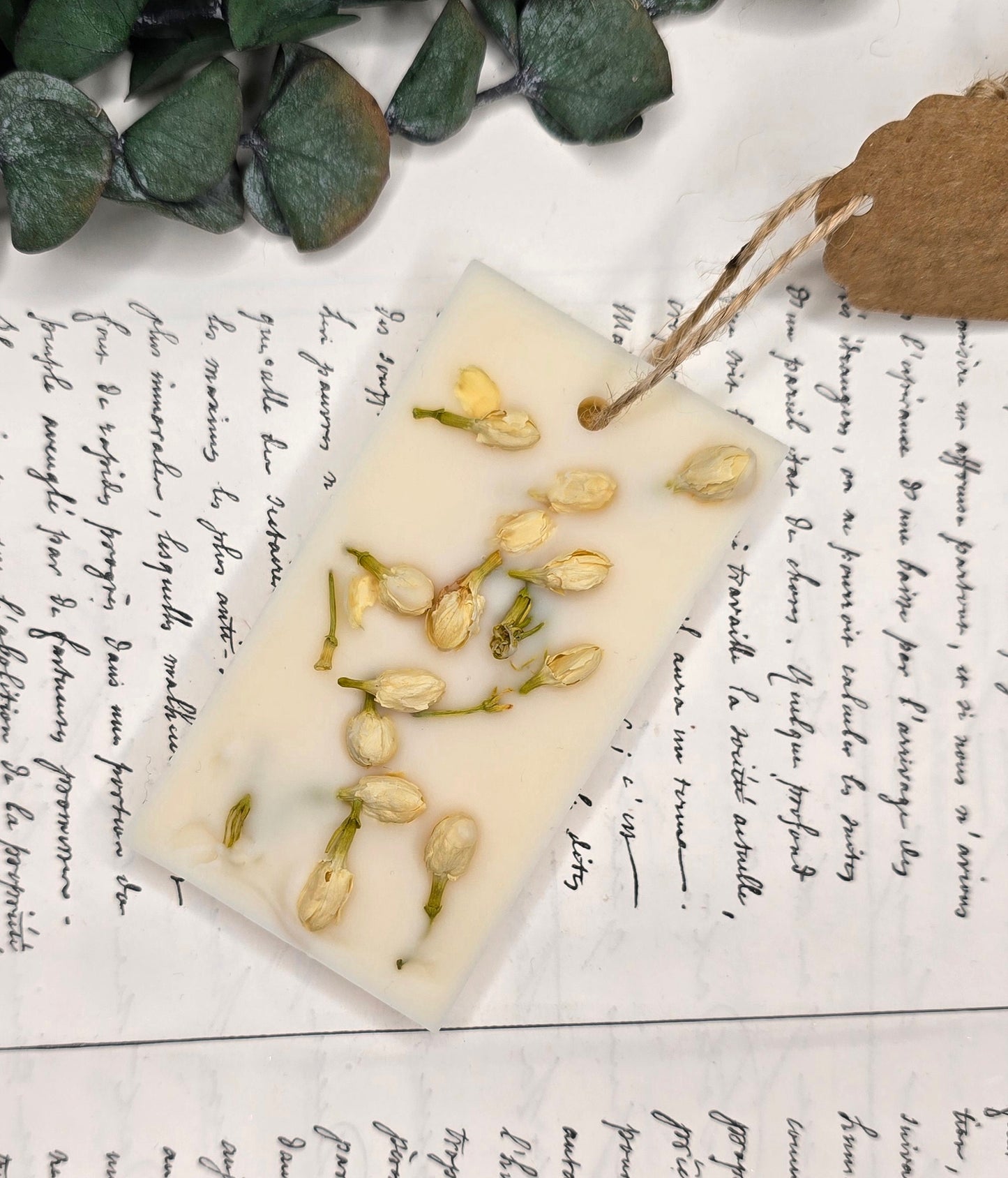 Suspension Parfumée Cancer - Fleur de coton - Unique exemplaire