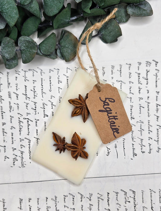 Suspension Parfumée Sagittaire - Fleur de coton - Unique exemplaire