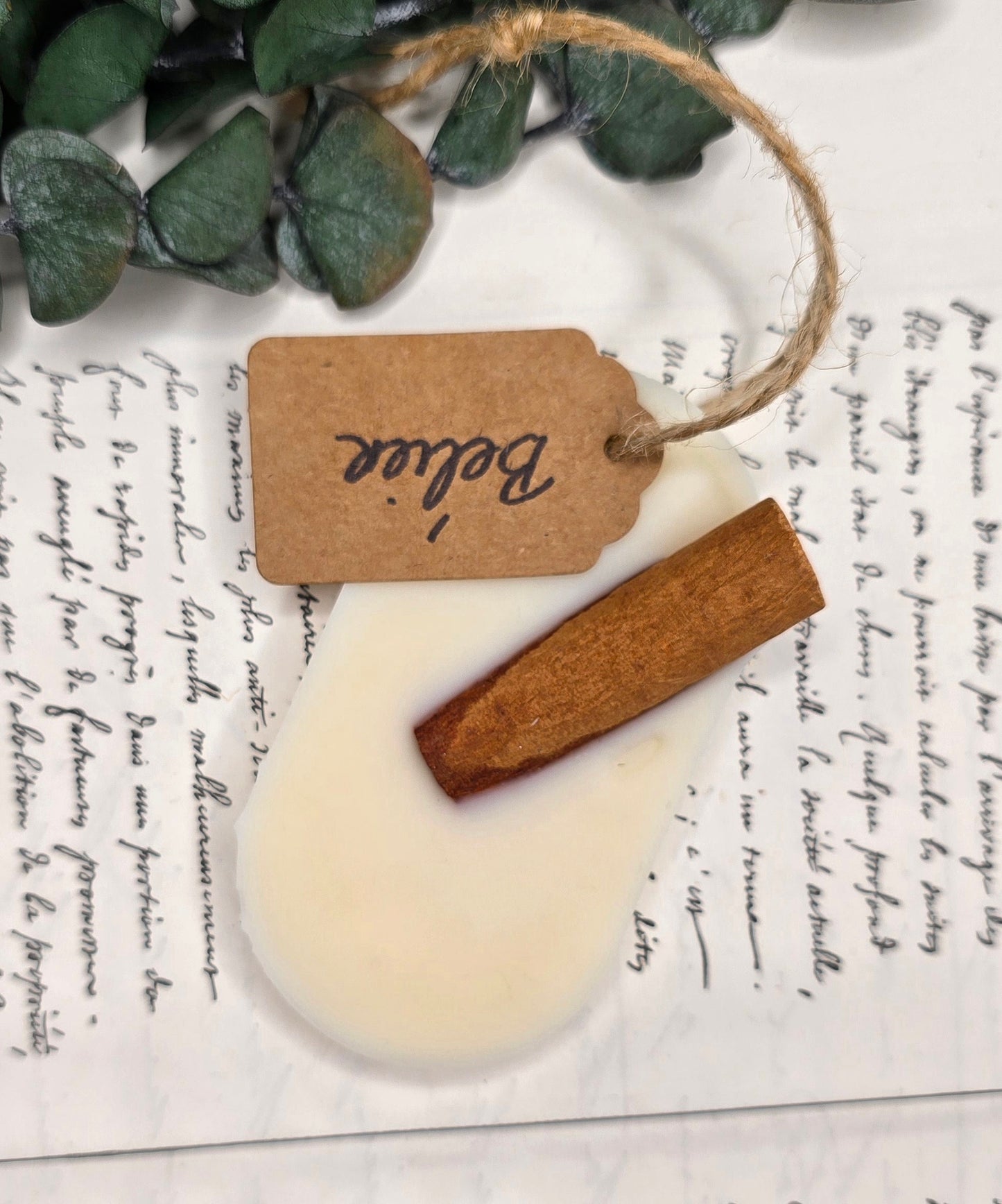 Suspension Parfumée Bélier - Fleur de coton - Unique exemplaire