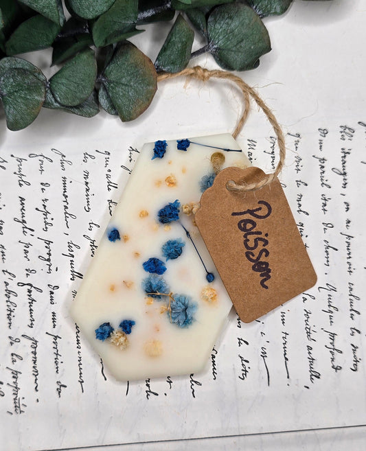 Suspension Parfumée Poisson - Fleur de coton - Unique exemplaire