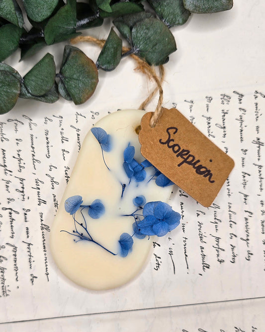 Suspension Parfumée Scorpion- Fleur de coton - Unique exemplaire