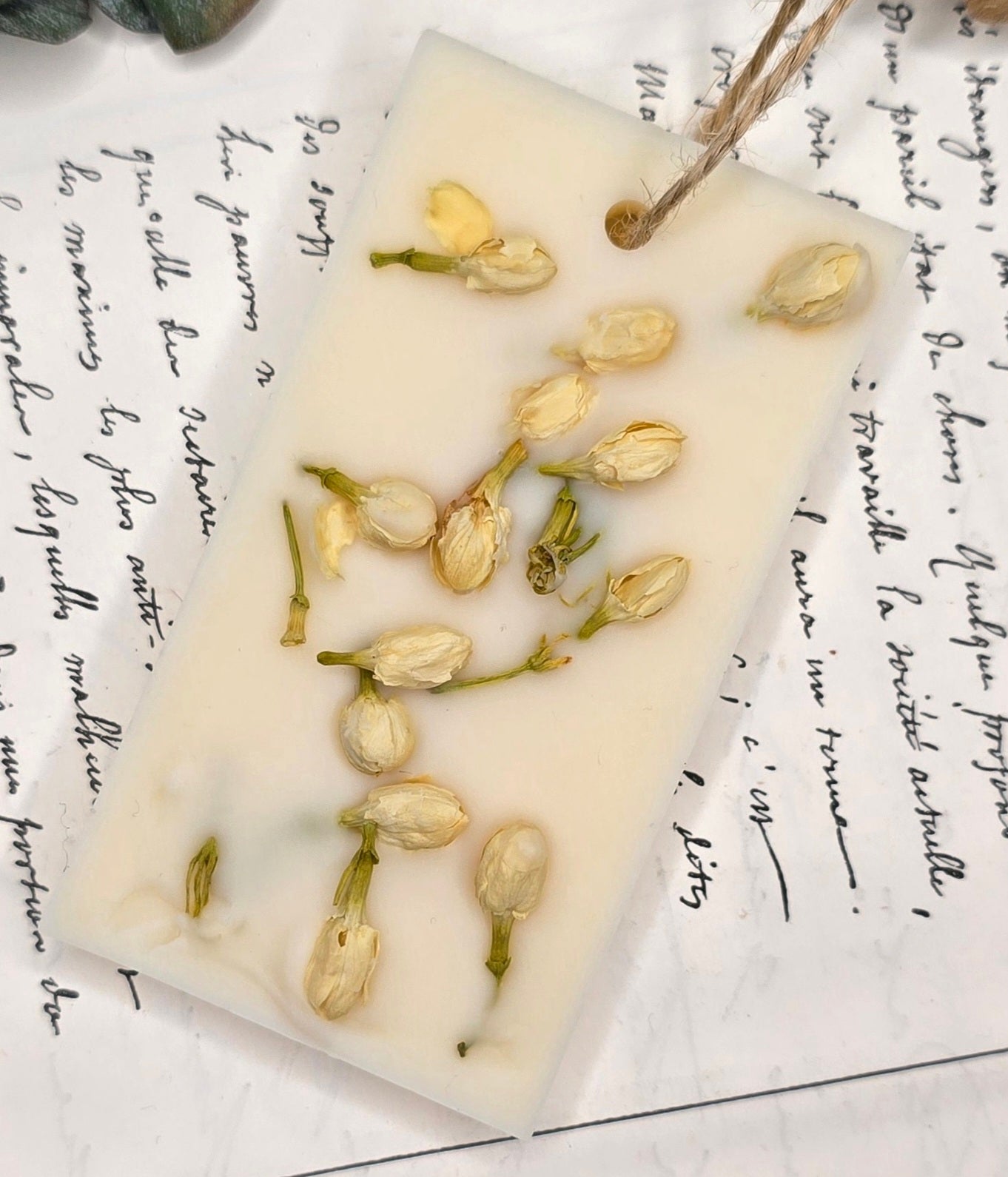 Suspension Parfumée Cancer - Fleur de coton - Unique exemplaire