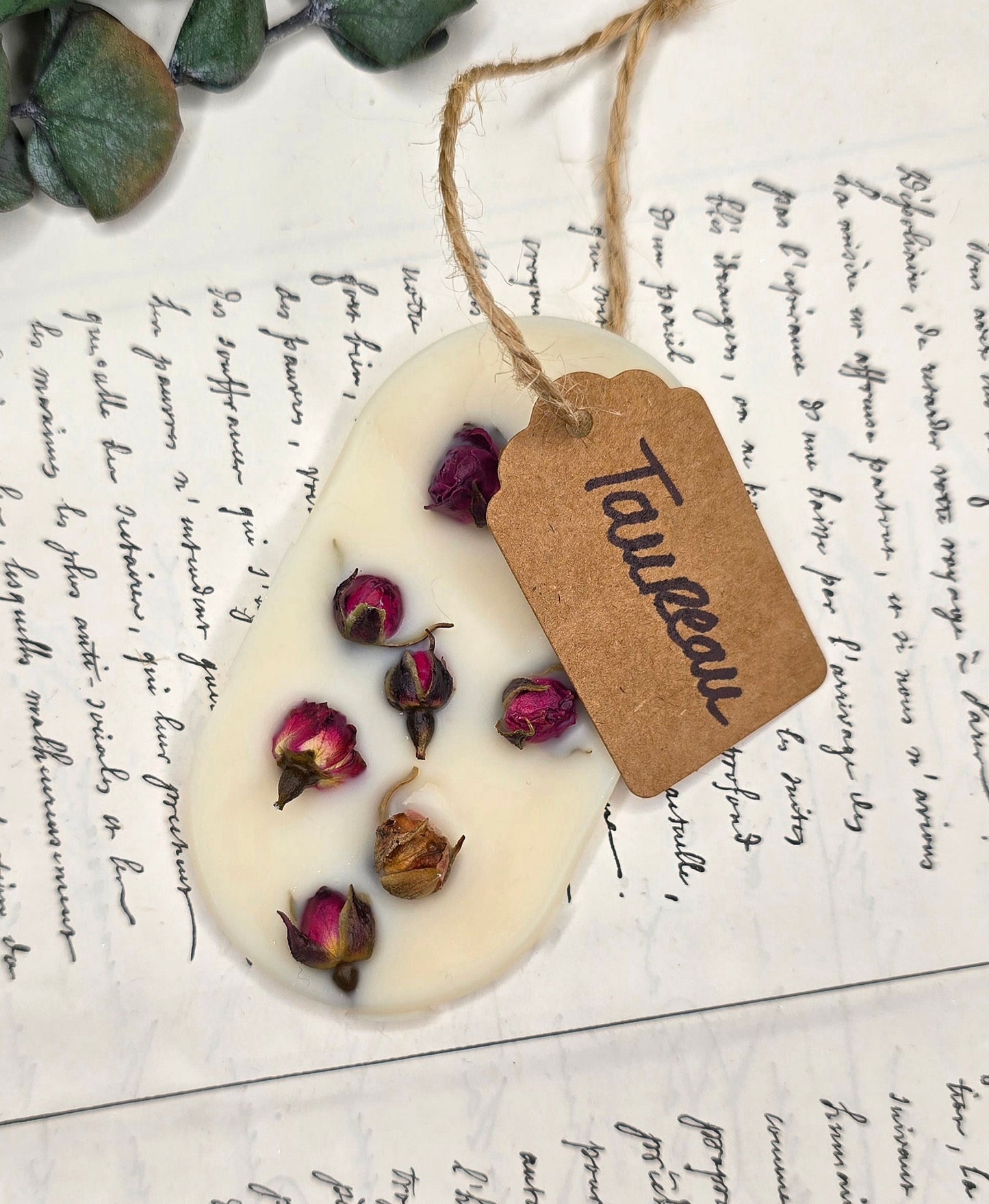 Suspension Parfumée Taureau - Fleur de coton - Unique exemplaire